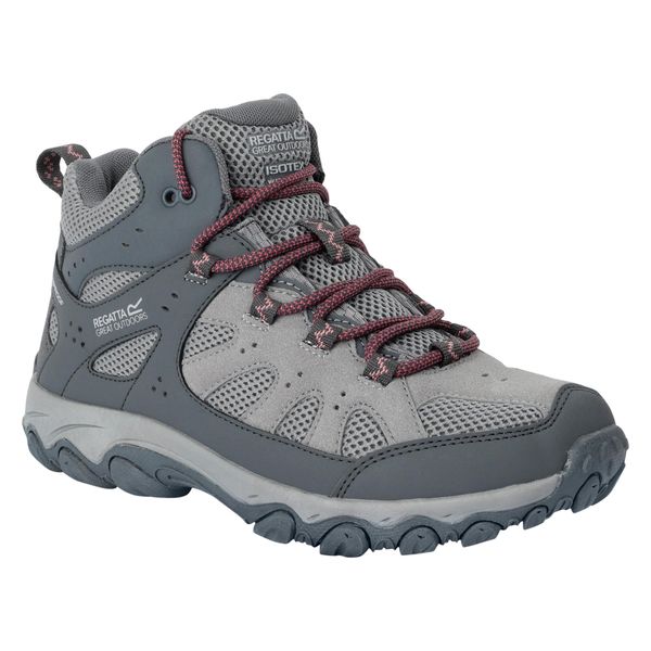 Damskie Buty Do Chodzenia Edgepoint IV Mid Cut. Zielone trekkingi Regatta, bez wzorów, z materiału, bez zapięcia, trekkingowe. Za 300.99 zł.