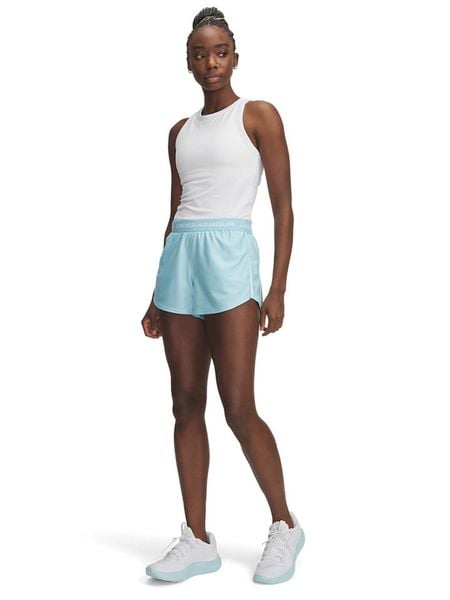 Under Armour Szorty sportowe w kolorze błękitnym rozmiar: XS. Niebieskie szorty sportowe Under Armour, bez wzorów, z materiału, outdoorowe. Za 61.31 zł.