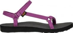 TEVA Sandały damskie W'S Original Universal Slim striking purple-36. Fioletowe sandały Teva, bez wzorów, z tworzywa sztucznego, eleganckie, bez obcasa, bez zapięcia. Za 157.40 zł.
