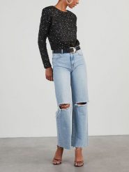 Milan Kiss Bluzka w kolorze czarnym rozmiar: S. Czarne bluzki Milan Kiss, s, bez wzorów, bez kołnierzyka, bez ramiączek. Za 139.87 zł.