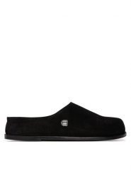G-Star Raw Klapki LYLI-118913 Czarny. Czarne klapki G-Star, bez wzorów, ze skóry, retro, bez obcasa, bez zapięcia. Za 239.99 zł.