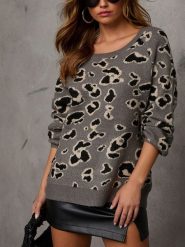 LA Angels Sweter w kolorze szaro-czarnym rozmiar: M. Czarne swetry LA Angels, m, bez wzorów, bez ramiączek. Za 165.99 zł.