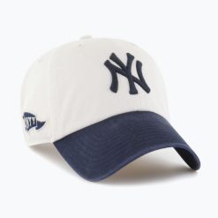 Czapka z daszkiem 47 Brand MLB New York Yankees Grand Stand CLEAN UP. Brązowe czapki z daszkiem 47 Brand, na wiosnę, bez wzorów. Za 119.99 zł.