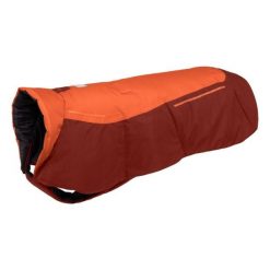 Kurtka dla psa Ruffwear Vert Jacket. Brązowe kurtki przeciwdeszczowe RUFFWEAR, xs, bez wzorów, bez kaptura, outdoorowe. Za 428.99 zł.