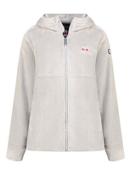 Canadian Peak Kurtka polarowa "Ulotteak" w kolorze szarym rozmiar: M. Szare kurtki Canadian Peak, m, bez wzorów, z materiału, bez kaptura. Za 139.87 zł.