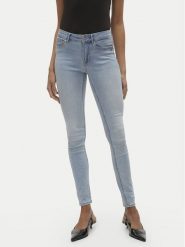Vero Moda Jeansy Flash 10300174 Niebieski Skinny Fit. Niebieskie jeansy Vero Moda, m, bez wzorów, z bawełny. Za 209.99 zł.