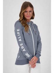 Alife and kickin Bluza "JessyAK" w kolorze niebieskoszarym rozmiar: M. Niebieskie bluzy z kapturem Alife and Kickin, m, bez wzorów, bez kaptura. Za 202.03 zł.