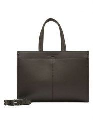 Liebeskind Berlin Skórzana torebka w kolorze brązowym - 35 x 25 x 14 cm rozmiar: onesize. Brązowe torebki klasyczne Liebeskind Berlin, bez wzorów, z materiału, przez ramię, bez dodatków. Za 604.95 zł.