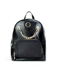 Monnari Plecak BAG5360-K020D000-R00 Czarny. Czarne plecaki Monnari, bez wzorów, ze skóry, bez dodatków. Za 159.99 zł.