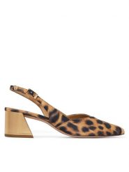 HÖGL Czółenka 1-104617 Brązowy. Brązowe czółenka Högl, bez wzorów, ze skóry, bez obcasa, bez zapięcia. Za 749.99 zł.