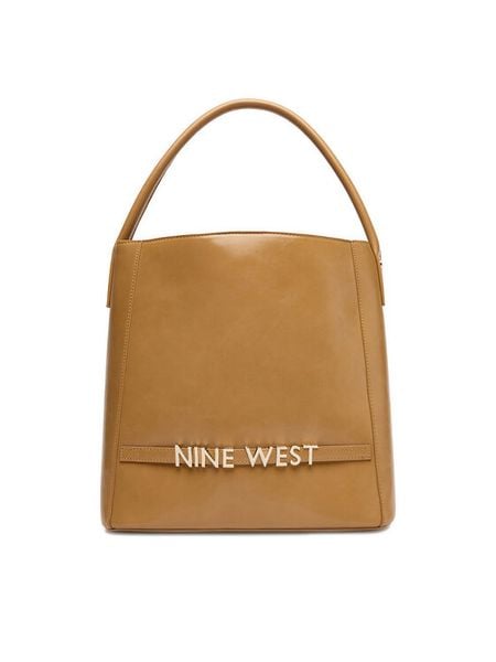 Nine West Torebka CEO-UTAH-LDA8011 Beżowy. Brązowe torebki klasyczne Nine West, bez wzorów, z materiału, bez dodatków. Za 329.99 zł.