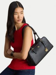 LAUREN RALPH LAUREN Torebka 431P06068002 Czarny. Czarne torebki klasyczne Lauren Ralph Lauren, bez wzorów, ze skóry, bez dodatków. Za 1,798.99 zł.