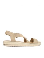 Lasocki Sandały CEO-WI23-MALTA-01 Beżowy. Brązowe sandały Lasocki, bez wzorów, ze skóry, bez obcasa, na płaskiej podeszwie, bez zapięcia. Za 149.99 zł.