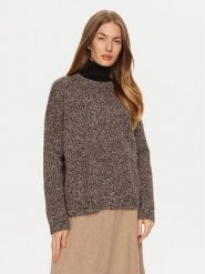 Weekend Max Mara Sweter Moxa 2425366252 Brązowy Oversize. Brązowe swetry Weekend Max Mara, s, bez wzorów, z wełny, bez ramiączek. Za 509.99 zł.