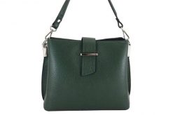 Kuferek skórzany BARBERINI'S c. zielony 752-42. Zielone torebki klasyczne Barberinis, bez wzorów, ze skóry, eleganckie, bez dodatków. Za 289.99 zł.