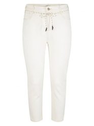 Tom Tailor Dżinsy - Slim fit - w kolorze białym rozmiar: 48/L28. Białe jeansy Tom Tailor, l, bez wzorów, z bawełny, klasyczne, z podwyższonym stanem. Za 83.62 zł.