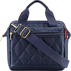 Torba Allrounder Cross pikowana granatowa. Torby podróżne Reisenthel, bez wzorów, pikowane. Za 229.00 zł.