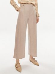 JDY Spodnie materiałowe Birdie Geggo 15320882 Beżowy Regular Fit. Brązowe spodnie materiałowe JDY, bez wzorów, z materiału. Za 79.99 zł.