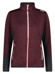 CMP Kurtka polarowa w kolorze bordowym rozmiar: 42. Czerwone kurtki CMP, bez wzorów, z materiału, bez kaptura. Za 144.92 zł.