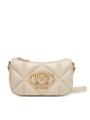 LOVE MOSCHINO Torebka JC4083PP1NLC0110 Beżowy. Brązowe listonoszki Love Moschino, bez wzorów, ze skóry, bez dodatków. Za 639.99 zł.