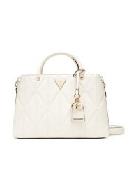 Guess Torebka Aldina HWGG96 63060 Écru. Torebki klasyczne Guess, z aplikacjami, ze skóry, bez dodatków. Za 399.99 zł.