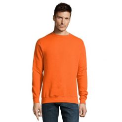 Bluza Unisex Dla Dorosłych New Supreme. Brązowe bluzy bez kaptura SOL'S, m, bez wzorów, z bawełny, bez kaptura. Za 110.99 zł.