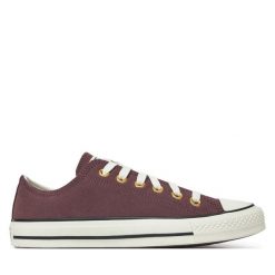 Trampki Converse. Brązowe trampki Converse, bez wzorów, retro, bez zapięcia. Za 219.99 zł.