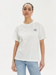 Lee T-Shirt 112350206 Écru Relaxed Fit. T-shirty Lee, l, bez wzorów, z bawełny, bez kołnierzyka, bez ramiączek. Za 89.99 zł.