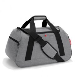 Torba activitybag twist silver. Szare torby podróżne Reisenthel, bez wzorów, z materiału, na ramię. W wyprzedaży za 217.00 zł.