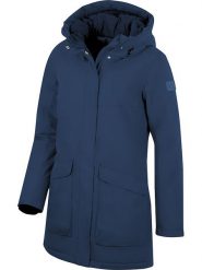 Westfjord Parka "Krafla" w kolorze granatowym rozmiar: XXL. Niebieskie płaszcze Westfjord, m, z aplikacjami, ze skóry, bez kaptura. Za 255.94 zł.
