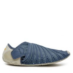 Buty na siłownię Vibram Fivefingers. Niebieskie buty treningowe Vibram Fivefingers, bez wzorów, bez zapięcia, na fitness i siłownię, vibram fivefingers. Za 479.99 zł.