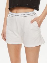Guess Szorty piżamowe Carrie O4GD02 KBS91 Biały Loose Fit. Białe piżamy Guess, l, z aplikacjami, z bawełny, bez kołnierzyka, bez ramiączek. Za 99.99 zł.