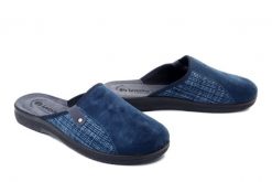 Inblu DG-21 004 granatowy, klapki damskie. Niebieskie klapki Inblu, bez wzorów, bez obcasa, bez zapięcia. Za 63.74 zł.
