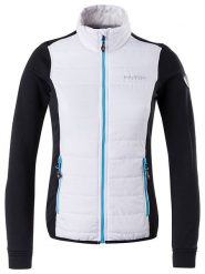 Hyra Kurtka przejściowa "Winter Park" w kolorze czarno-białym rozmiar: XS. Białe kurtki Hyra, xs, z aplikacjami, bez kaptura. Za 145.26 zł.