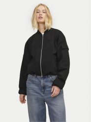 JJXX Kurtka bomber Leila 12253330 Czarny Regular Fit. Czarne kurtki JJXX, xl, bez wzorów, z syntetyku, bez kaptura. Za 139.99 zł.