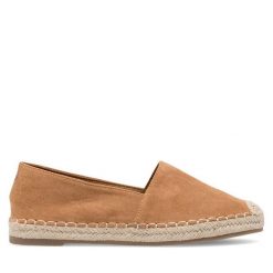 Espadryle Jenny Fairy. Brązowe espadryle Jenny Fairy, bez wzorów, bez obcasa. Za 55.99 zł.