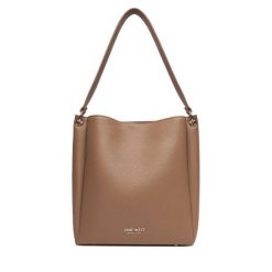 Torebka Nine West. Brązowe torebki klasyczne Nine West, bez wzorów, klasyczne, bez dodatków. Za 229.99 zł.