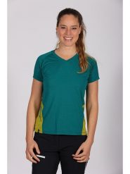 Maul Sport Koszulka funkcyjna "Soinwand 4 fresh" w kolorze zielono-turkusowym rozmiar: 42. Zielone t-shirty sportowe Maul Sport, bez wzorów, z materiału, bez ramiączek, outdoorowe. Za 113.99 zł.