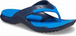 Japonki Dla Dorosłych Crocs Modi Sport Flip. Niebieskie japonki Crocs, bez wzorów, z materiału, sportowe. Za 139.99 zł.