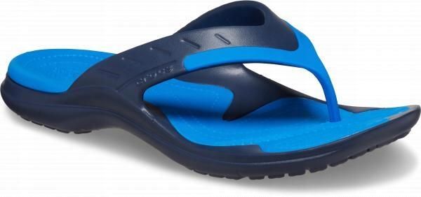 Japonki Dla Dorosłych Crocs Modi Sport Flip. Niebieskie japonki Crocs, bez wzorów, z materiału, sportowe. Za 139.99 zł.