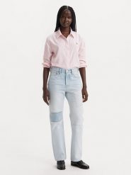 Levi´s Dżinsy - Regular fit - w kolorze błękitnym rozmiar: W32/L32. Niebieskie jeansy l, z aplikacjami, klasyczne, z podwyższonym stanem. Za 239.29 zł.