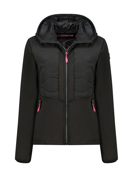 Canadian Peak Kurtka polarowa "Tigneseak" w kolorze czarnym rozmiar: S. Czarne kurtki Canadian Peak, s, bez wzorów, z materiału, bez kaptura. Za 152.62 zł.