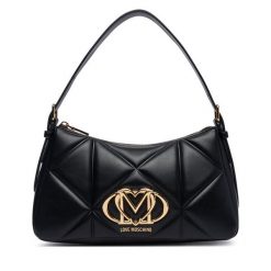 Torebka LOVE MOSCHINO. Czarne torebki klasyczne Love Moschino, bez wzorów, klasyczne, bez dodatków. Za 879.99 zł.