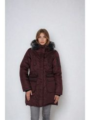 Steve Madden Parka w kolorze czerwonym rozmiar: M. Czerwone płaszcze Steve Madden, m, bez wzorów, bez kaptura. Za 217.99 zł.