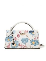 Guess Torebka Zaria HWKF73 30050 Biały. Białe torebki klasyczne Guess, z aplikacjami, ze skóry, bez dodatków. Za 469.99 zł.