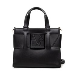 Torebka Armani Exchange. Czarne torebki klasyczne Armani Exchange, bez wzorów, klasyczne, bez dodatków. Za 649.99 zł.