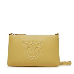 Torebka PINKO. Zielone listonoszki Pinko, bez wzorów, bez dodatków. Za 679.99 zł.