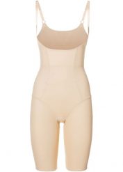 Body bezszwowe shape, średni stopień modelowania sylwetki. Brązowe bielizna modelująca bonprix, bez wzorów. Za 139.99 zł.