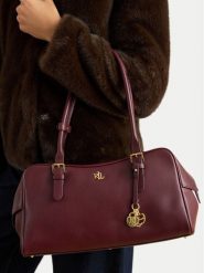 LAUREN RALPH LAUREN Torebka 431P06068005 Bordowy. Czerwone torebki klasyczne Lauren Ralph Lauren, bez wzorów, ze skóry, bez dodatków. Za 1,799.00 zł.