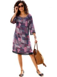 WITT WEIDEN Sukienka w kolorze granatowym rozmiar: 50. Niebieskie sukienki WITT WEIDEN, na co dzień, s, bez wzorów, z wiskozy, klasyczne, bez kołnierzyka, bez ramiączek, mini, proste. Za 74.81 zł.